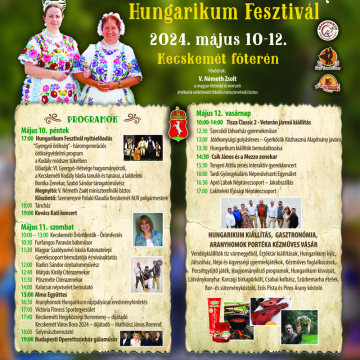 XIX. Helyi Termék Ünnep -Hungarikum Fesztivál