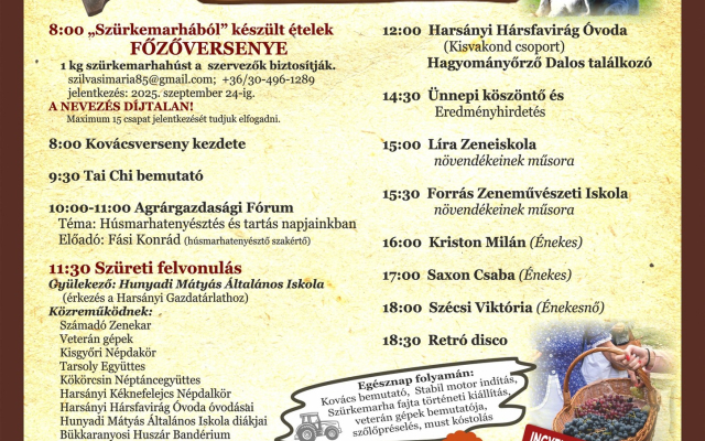 Harsányi Hagyományőrző Szürkemarha Nap és Kovácstalálkozó